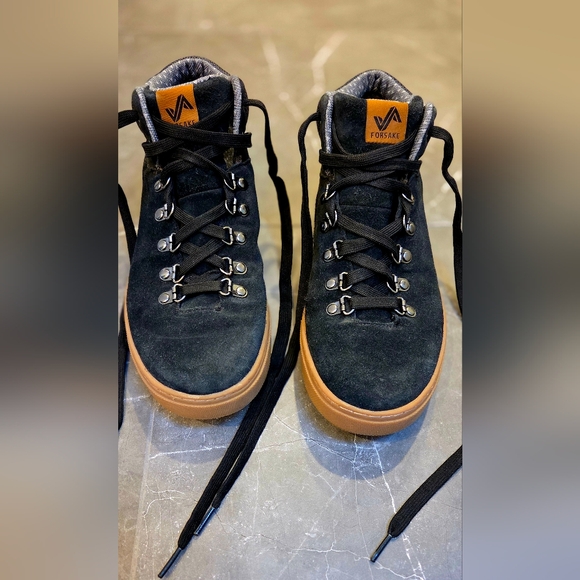 Forsake Lucie Mid Women's Black and Tan Boots - Waterproof - Picture 1 of 7